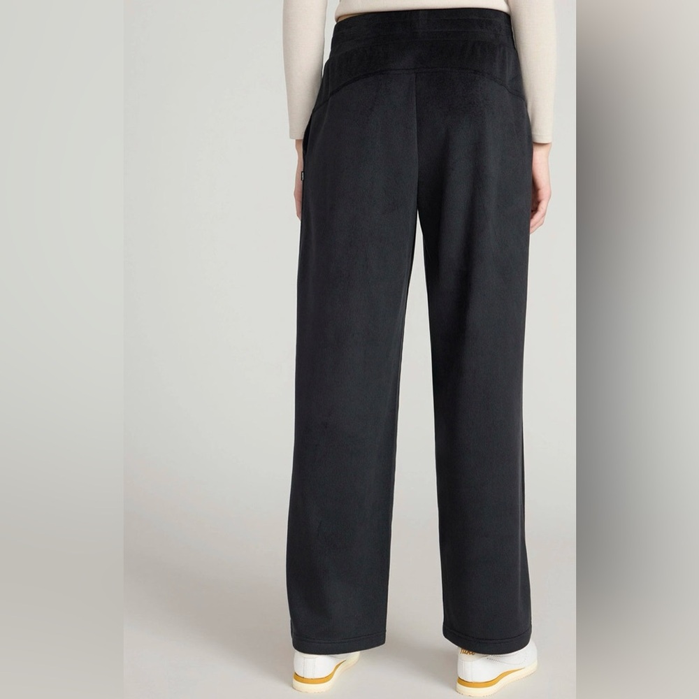 Mondetta Women's Corduroy Wide Leg Black NWT - Picture 3 of 6